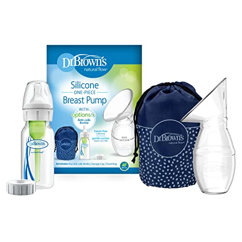 4 oz Dr. Brown's Silicone Breast Pump and Bottle Set
