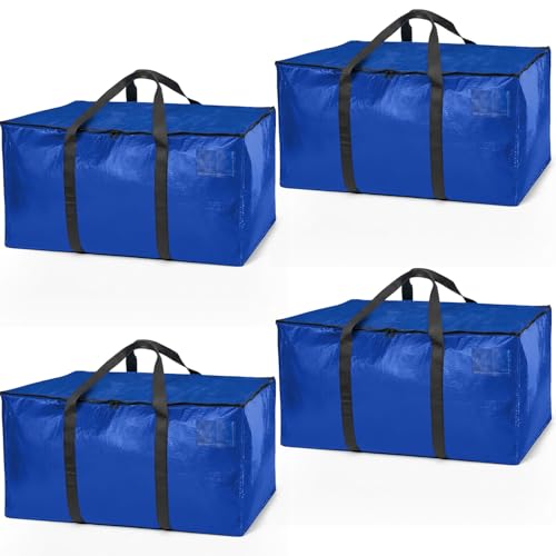 4 Pack ClearSpace Heavy Duty Moving Storage Bags