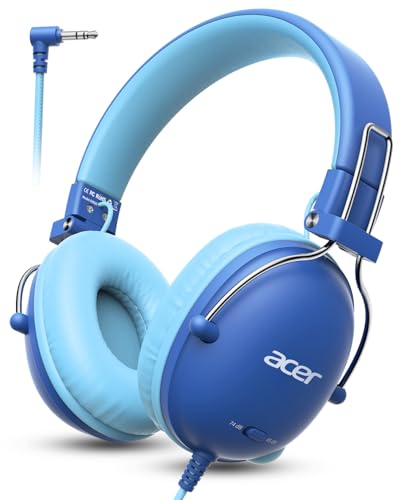 Acer Kids Volume-Limited Wired On-Ear Headphones