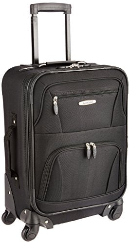 Rockland 19-Inch Expandable Spinner Carry-On Luggage