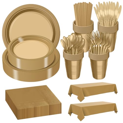 242 Piece Plastic Dinnerware Set for 30 Guests