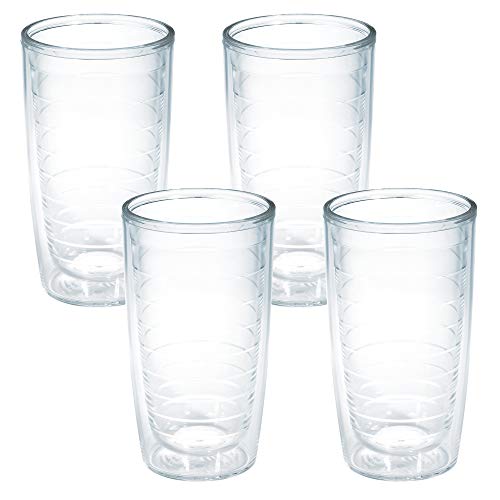 4 Pack Tervis 16oz Double Wall Insulated Tumblers