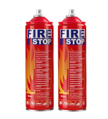 2 Pack Small ABCK Home Fire Extinguishers
