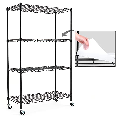 4-Shelf Storage Unit on Wheels by Catalina Creations