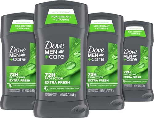 4 Pack Dove Men+Care Extra Fresh Antiperspirant Deodorant