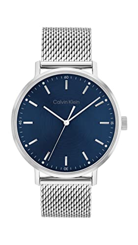 Calvin Klein Men's Stainless Steel Quartz Mesh Watch