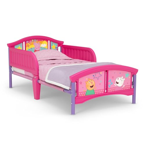 Delta Children Peppa Pig Plastic Toddler Bed