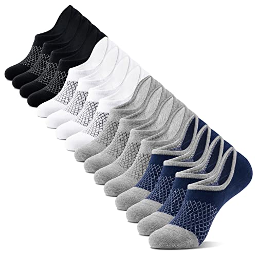 No Show Low Cut Ankle Socks Men Non Slip