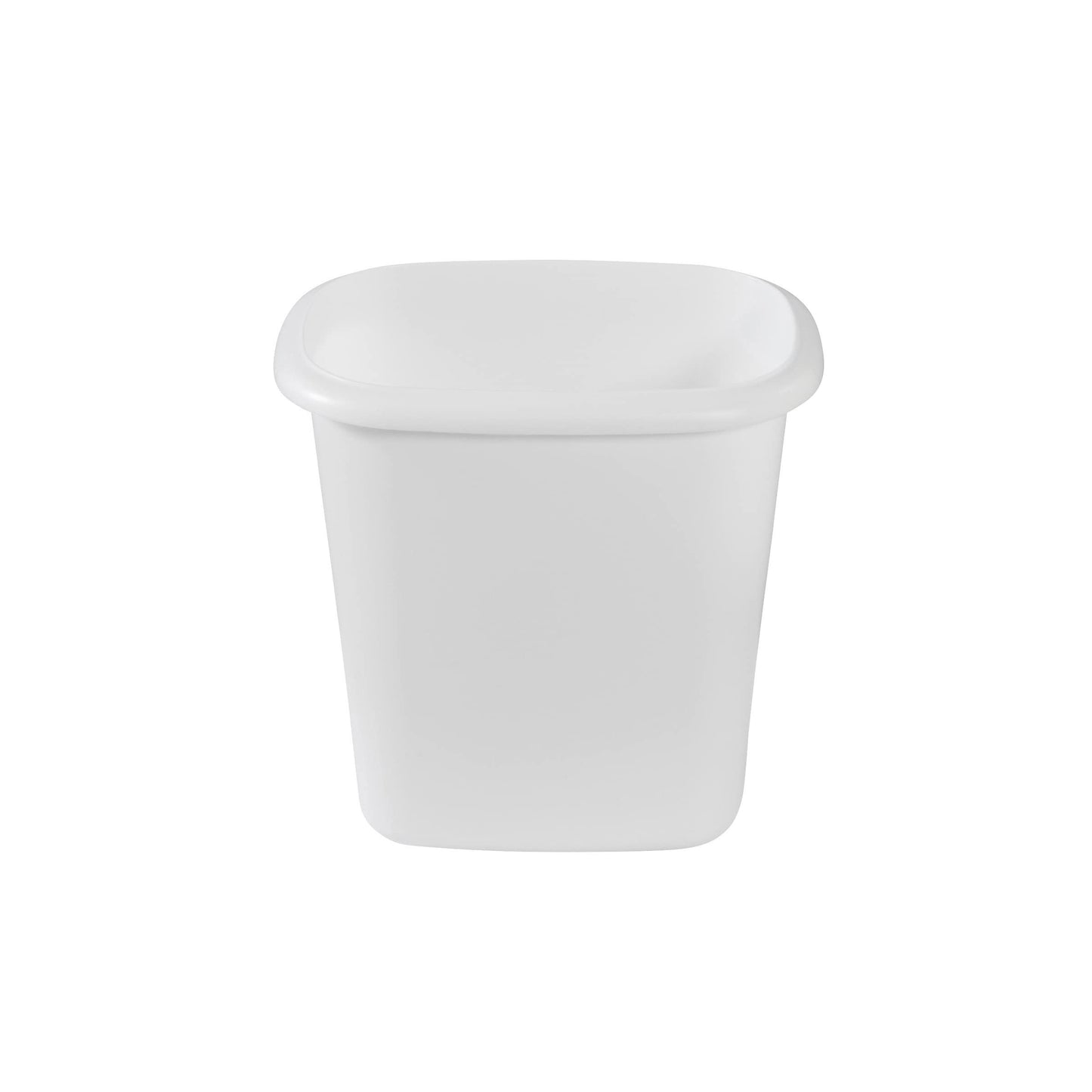 Rubbermaid 1.5-Gallon Vanity Trash Can, White