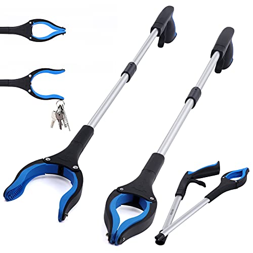 2 Pack Foldable Long Reach Grabber Tools