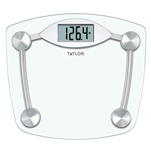 Taylor Digital Bathroom Scale Glass Platform 1 Count