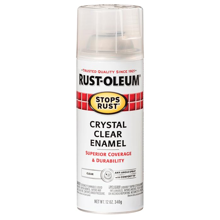 Rust-Oleum 6-Pack Stops Rust Spray Paint, Gloss Clear