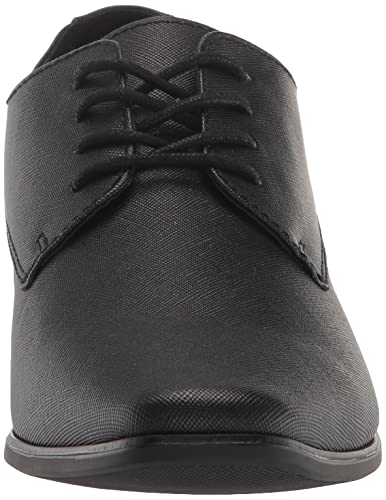 Calvin Klein Men's Brodie Loafers, Black Saffiano 002, 9