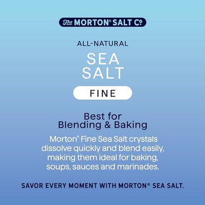 Morton Sea Salt Fine & Coarse 2-Pack