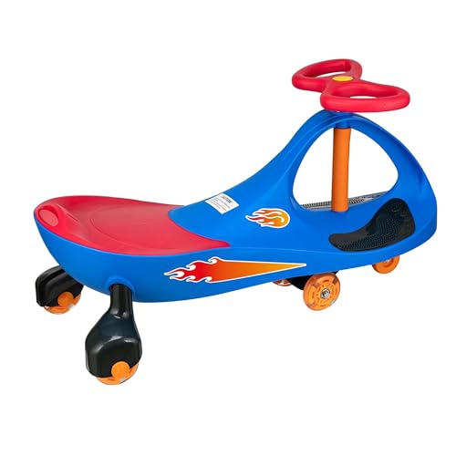 PlasmaCar Lightning Glow Ride-On Toy with Light-Up Wheels