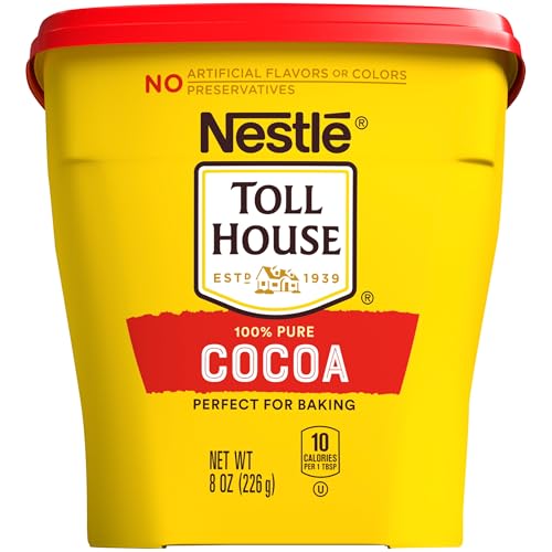 8 Ounce Toll House 100% Pure Baking Cocoa (OU)