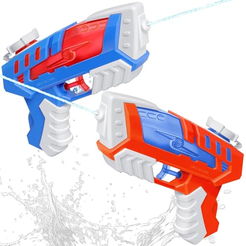 GIDGOD Water Gun Blaster Soaker Toy for Kids and Adults