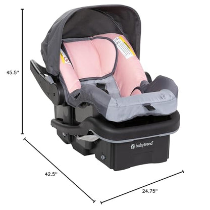 Baby Trend All-Terrain Stroller Travel System, Pink