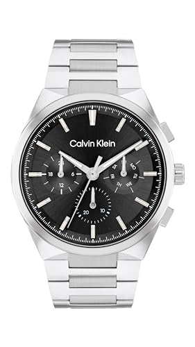 Calvin Klein 44mm Stainless Steel Quartz Watch