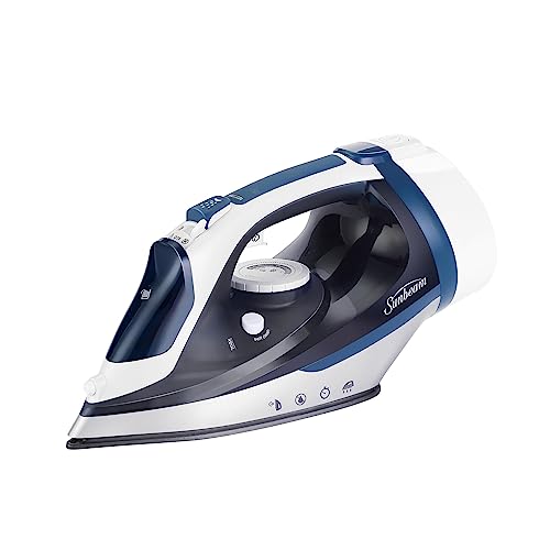 Sunbeam 1700W Steam Iron Retractable Cord Nonstick