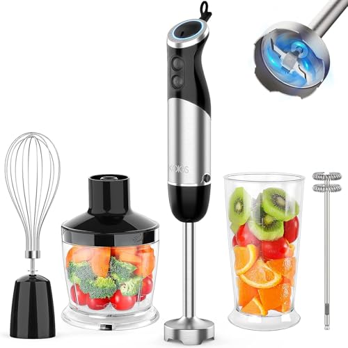 KOIOS 1000W 5-in-1 Immersion Hand Blender Set