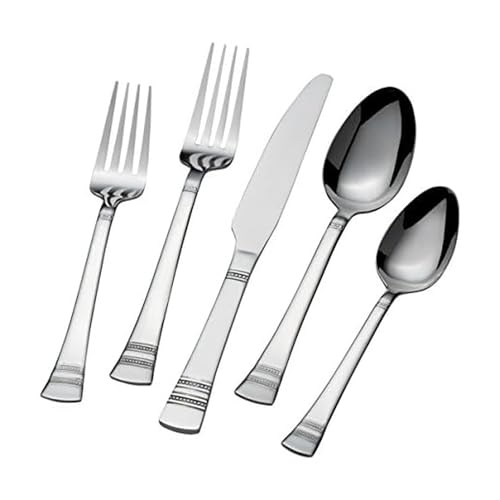 20 Piece International Silver Kensington Stainless Flatware Set