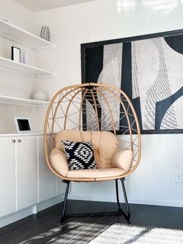 YITAHOME Egg Chair with Stand for Indoor Outdoor