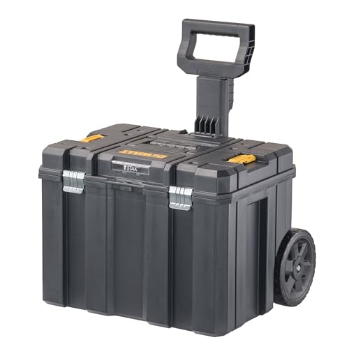 DEWALT Rolling Tool Box with Wheels and Stackable Storage