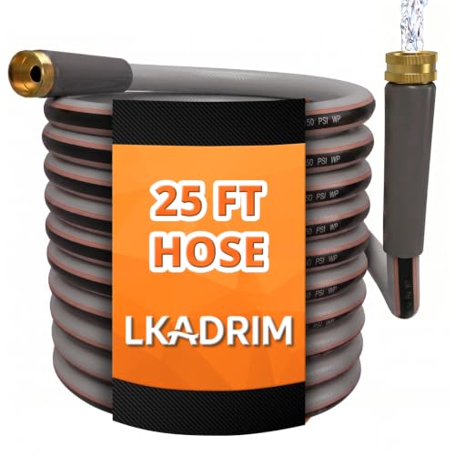 25FT Lightweight Flexible Garden Water Hose