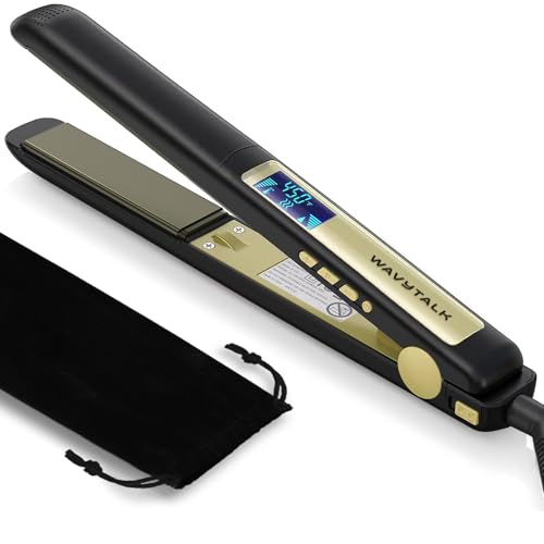 Titanium 1-Inch Hair Straightener Flat Iron