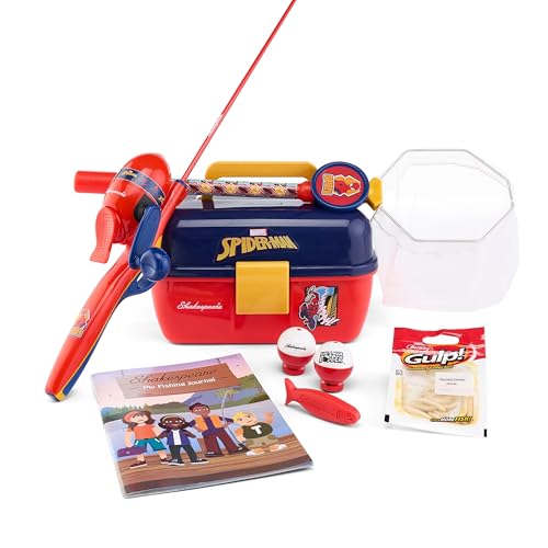 Shakespeare Marvel Spider-Man Kids Fishing Rod Combo