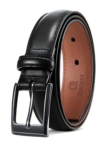 CHAOREN Leather Dress Belt for Men