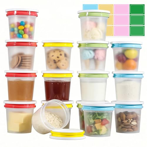 16 Pack 8.67 oz Leakproof Food Storage Containers