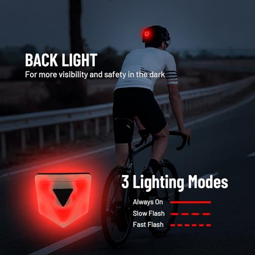 Favoto Lightweight Bike Helmet with LED Goggles