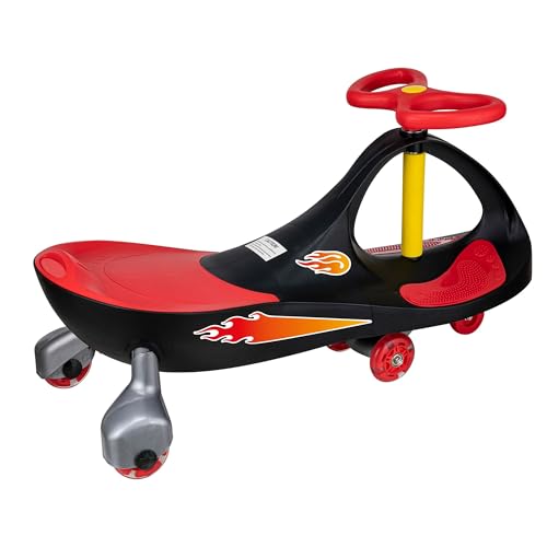 PlasmaCar Lightning Glow Ride-On Toy with Light-Up Wheels