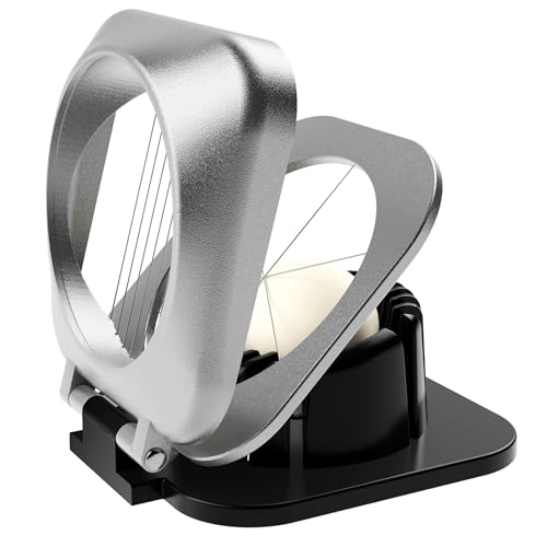 Stainless Steel Wire One-Press Egg Slicer