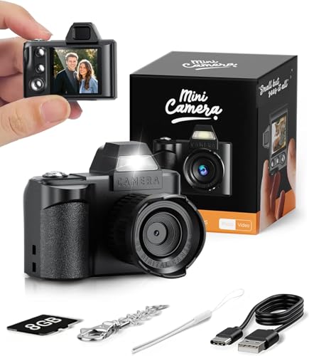 1080P Mini Keychain Digital Camera with 4X Zoom
