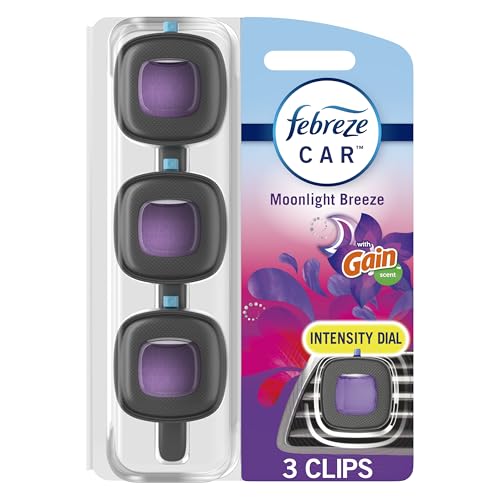 3 Pack Febreze Car Air Freshener Vent Clips