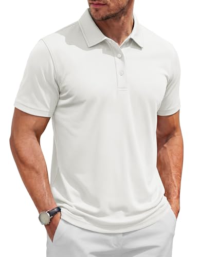 TACVASEN Classic Short Sleeve Polo Shirt