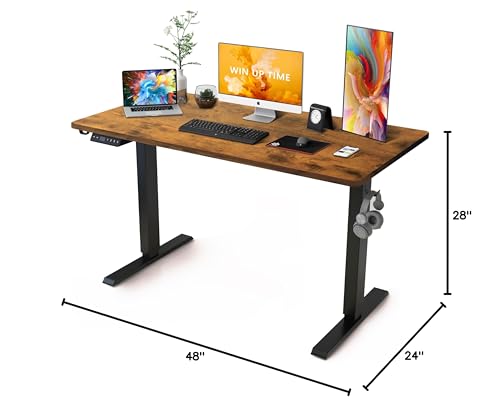 Adjustable Height Electric Standing Desk 40" x 24"