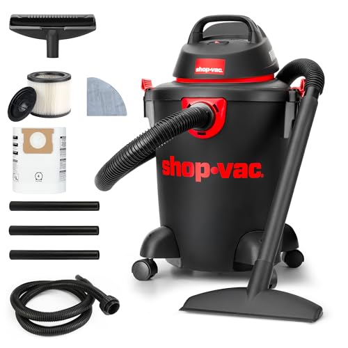 6 Gallon Shop-Vac Wet Dry Vacuum, 3.5 HP