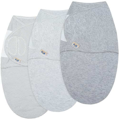 Newborn Baby Swaddle Blankets, Ultra Soft Cotton Wraps