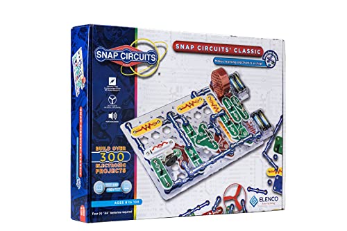 Snap Circuits SC-300 Electronics Exploration Kit, 300 Projects