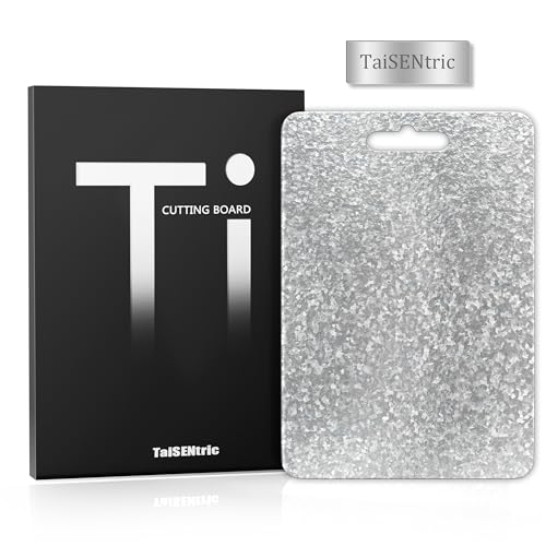 Titanium Double-Sided Dishwasher-Safe Cutting Board