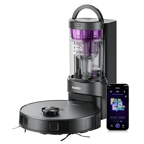 Eureka 8000Pa Self-Emptying Robot Vacuum and Mop