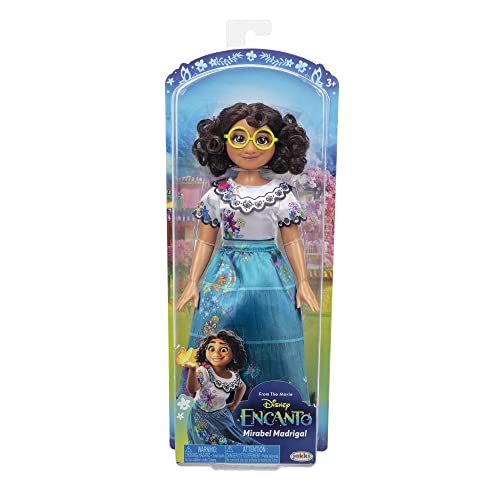 Disney Encanto Mirabel Fashion Doll with Dress, Shoes & Glasses