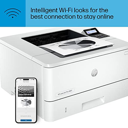 HP LaserJet M209dw Wireless Printer, Print, Fast speeds, Easy setup, Mobile printing,Best-for-small teams