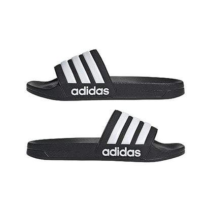 adidas Adult Adilette Shower Core Black/White/Core Black 9