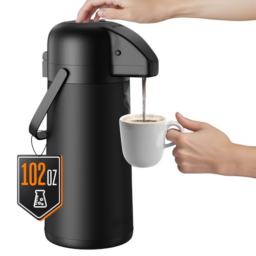 102 Oz Airpot Coffee Carafe Thermal Beverage Dispenser