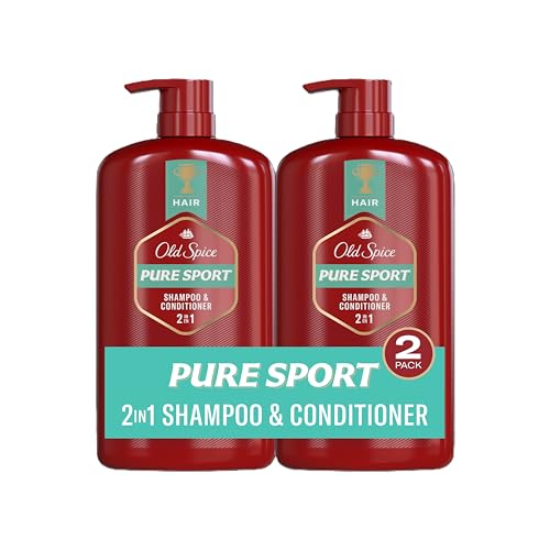 2 Pack Old Spice 2-in-1 Shampoo and Conditioner